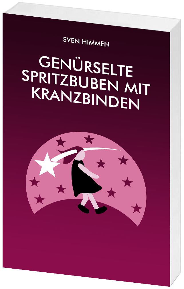 Genürselte Spritzbuben mit Kranzbinden
